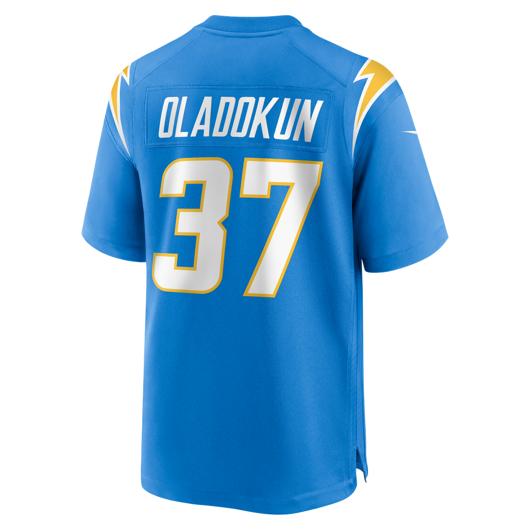 Los Angeles Chargers Jordan Oladokun Nike Powder Blue Game product image 3