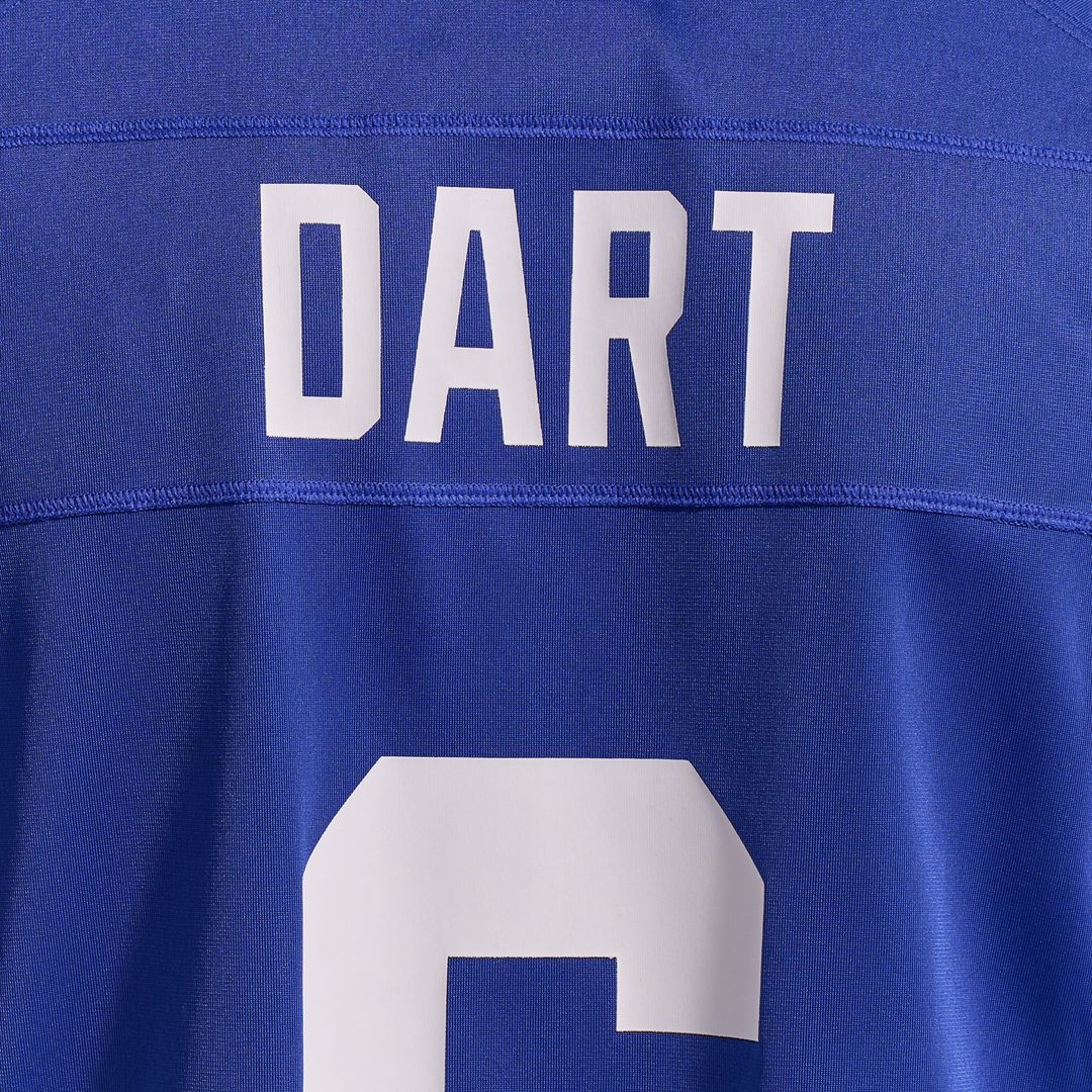 New York Giants Jaxson Dart Nike Royal Game Jersey product image 24