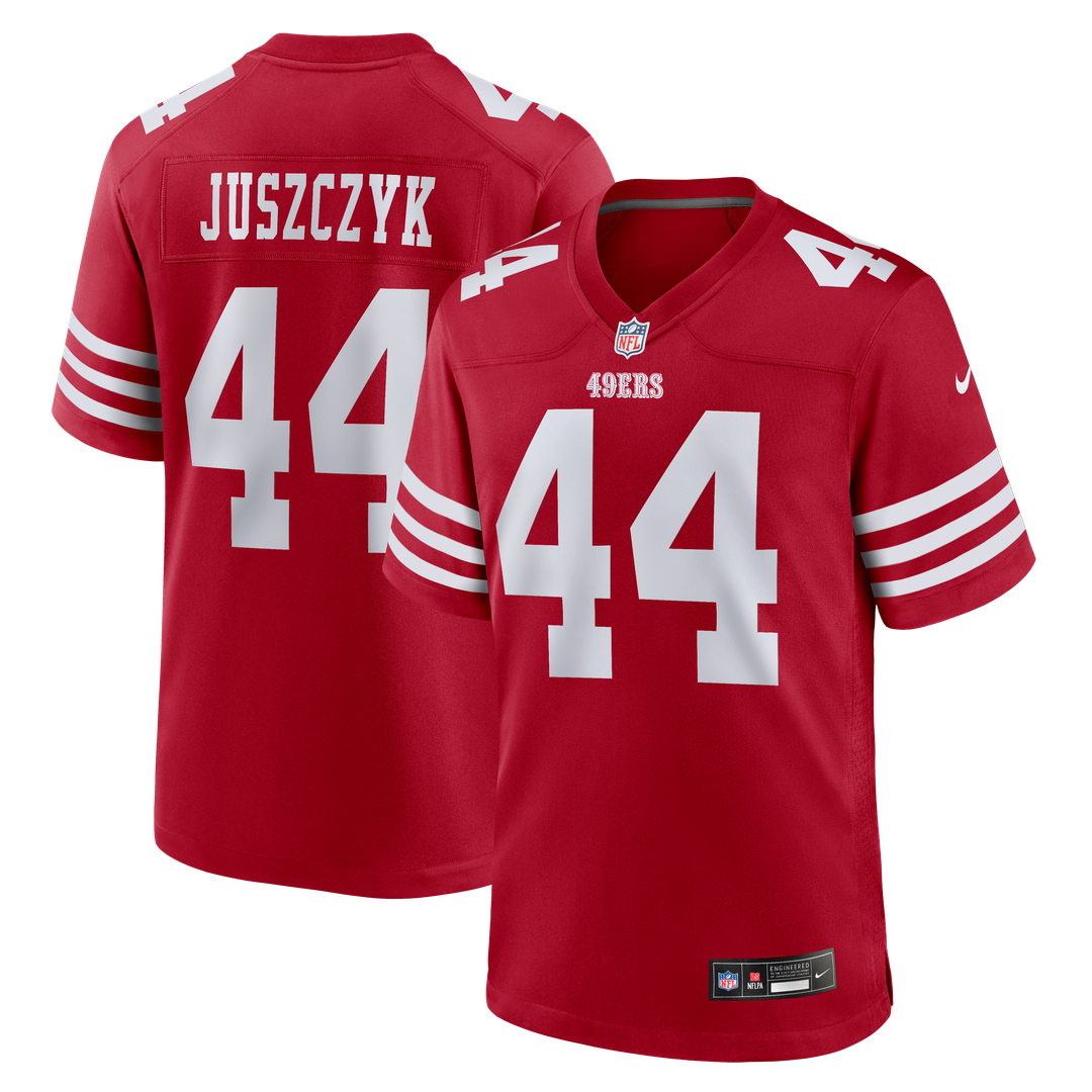 San Francisco 49ers Kyle Juszczyk Nike Scarlet Game Jersey product image 1