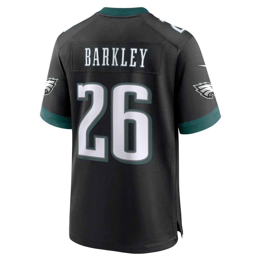 Philadelphia Eagles Saquon Barkley Nike Black Alternate product image 3