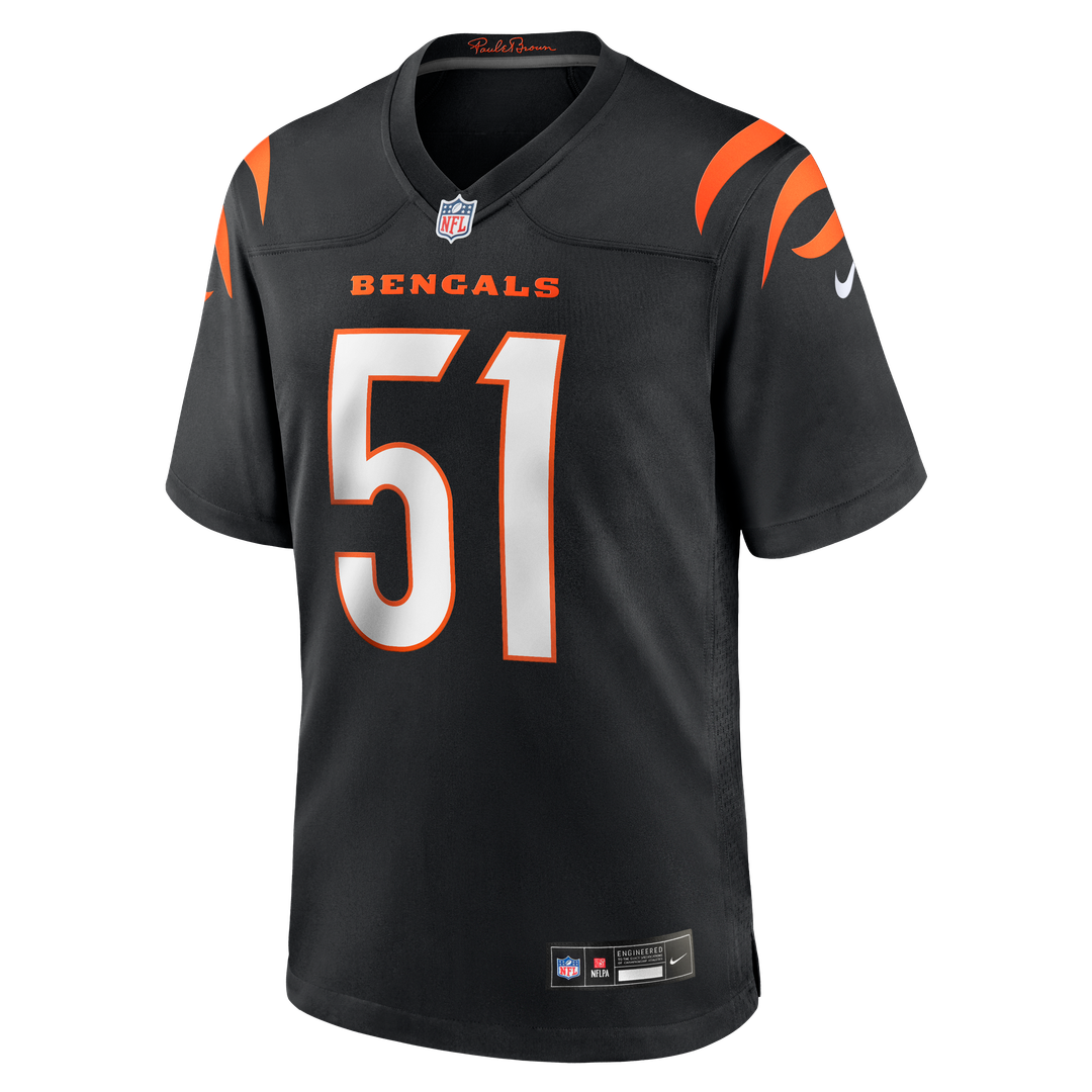 Cincinnati Bengals Isaiah Foskey Nike Black Game Jersey product image 2