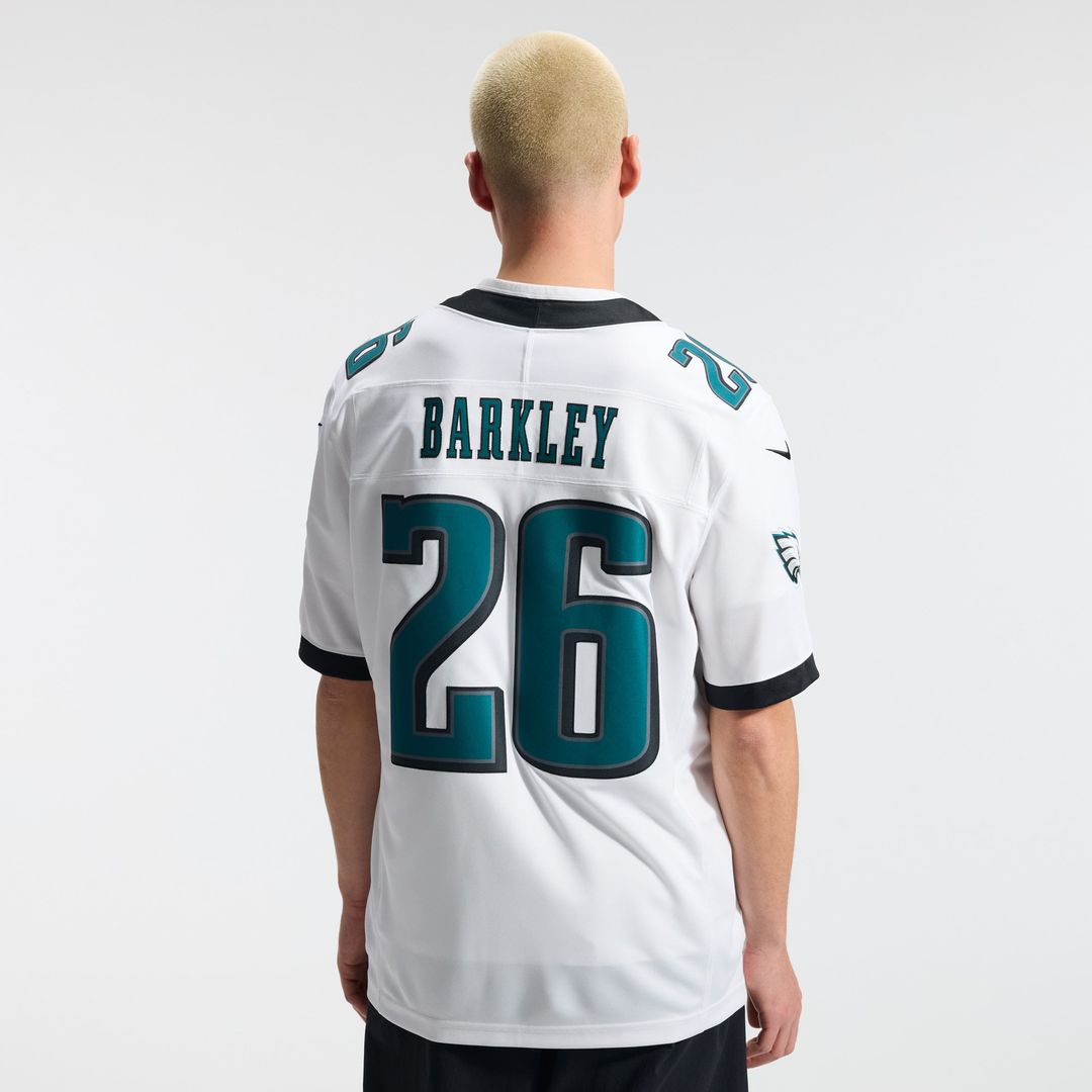 Philadelphia Eagles Saquon Barkley Nike White Vapor FUSE product image 3