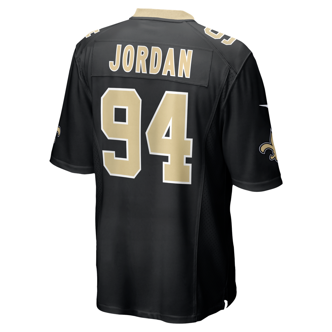 New Orleans Saints Cameron Jordan Nike Black Game Jersey product image 3