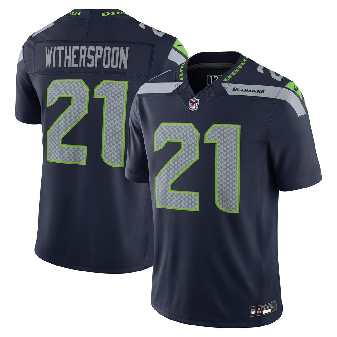 Seattle Seahawks Devon Witherspoon Nike College Navy Team product image 1