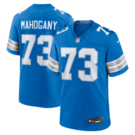 Detroit Lions Christian Mahogany Nike Blue Game Jersey product image 1