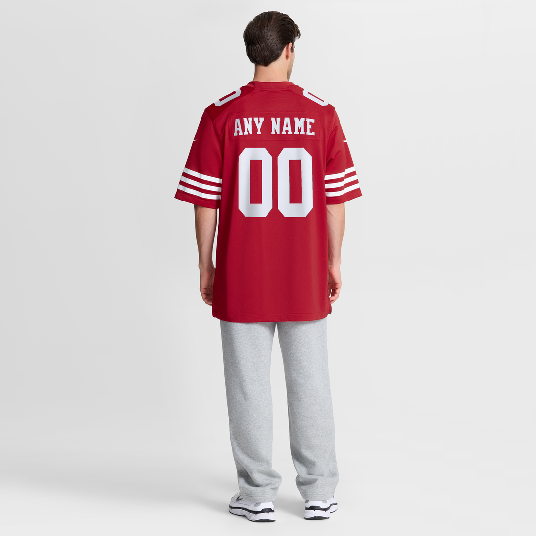 San Francisco 49ers Nike Scarlet 80th Anniversary Custom product image 3