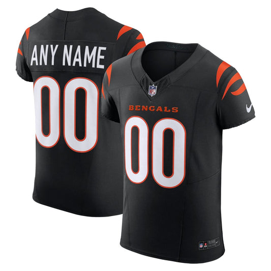 Cincinnati Bengals Nike Black Team Vapor FUSE Elite Custom product image 1