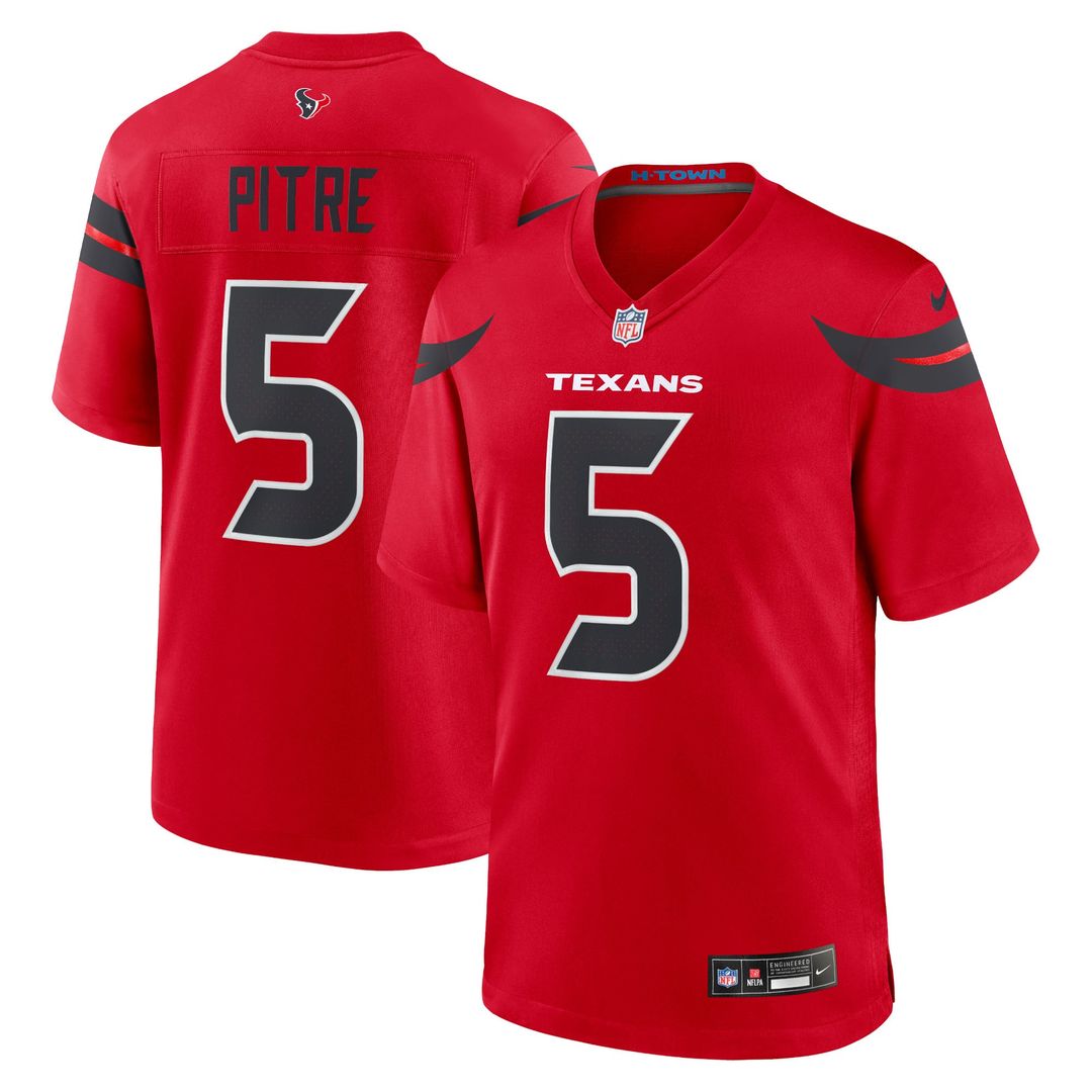Houston Texans Jalen Pitre Nike Navy Game Jersey product image 17