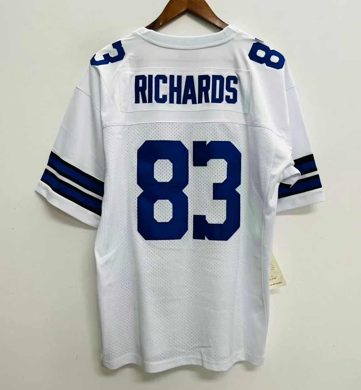 Golden Richards Dallas Cowboys Official NFL Jersey white Mitchell & Ness product image 1, provided for visual reference and