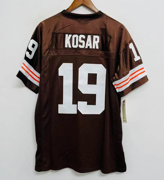 Bernie Kosar Cleveland Browns Official NFL Jersey Mitchell & Ness product image 1, provided for visual reference and product