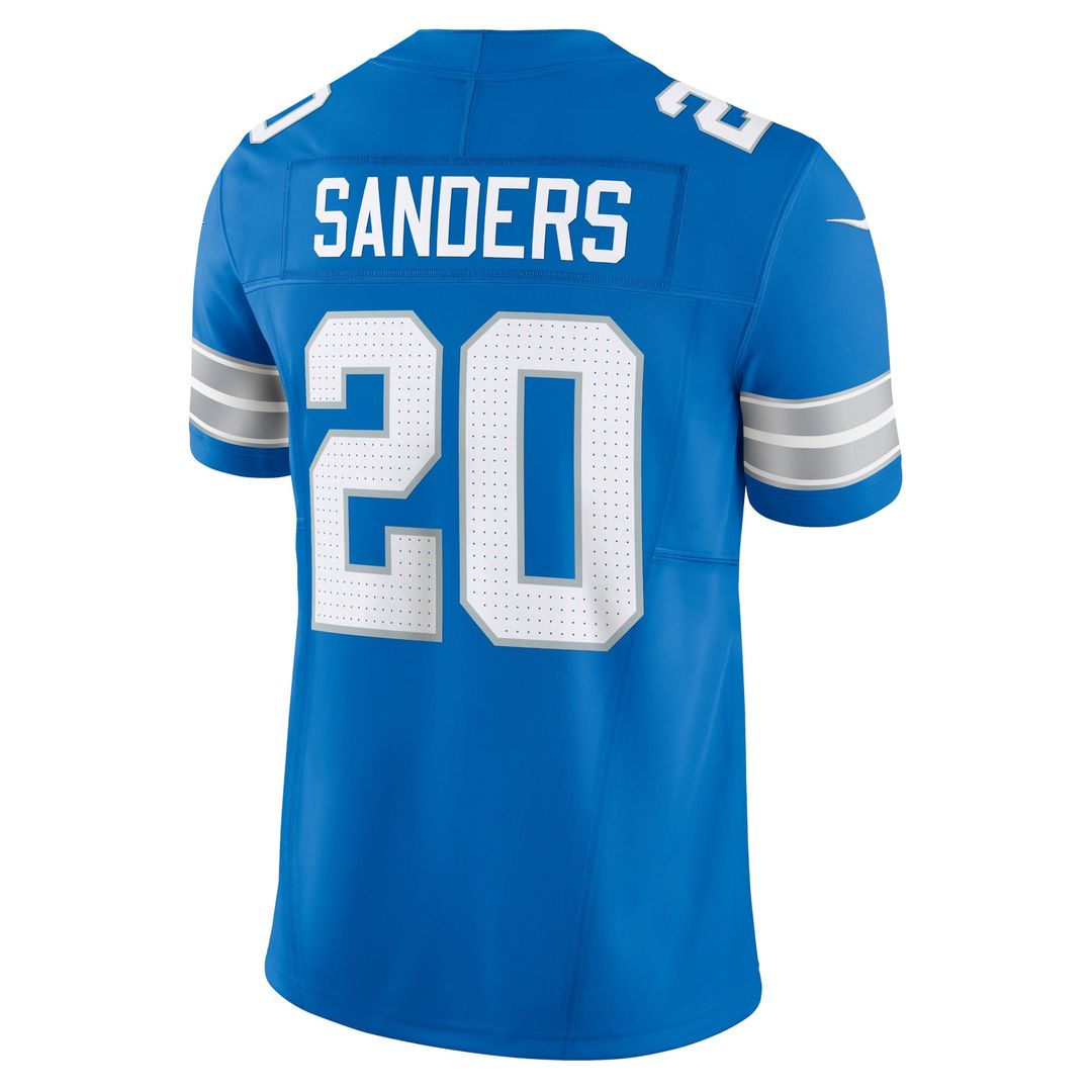 Detroit Lions Barry Sanders Nike Blue Vapor FUSE Limited product image 3