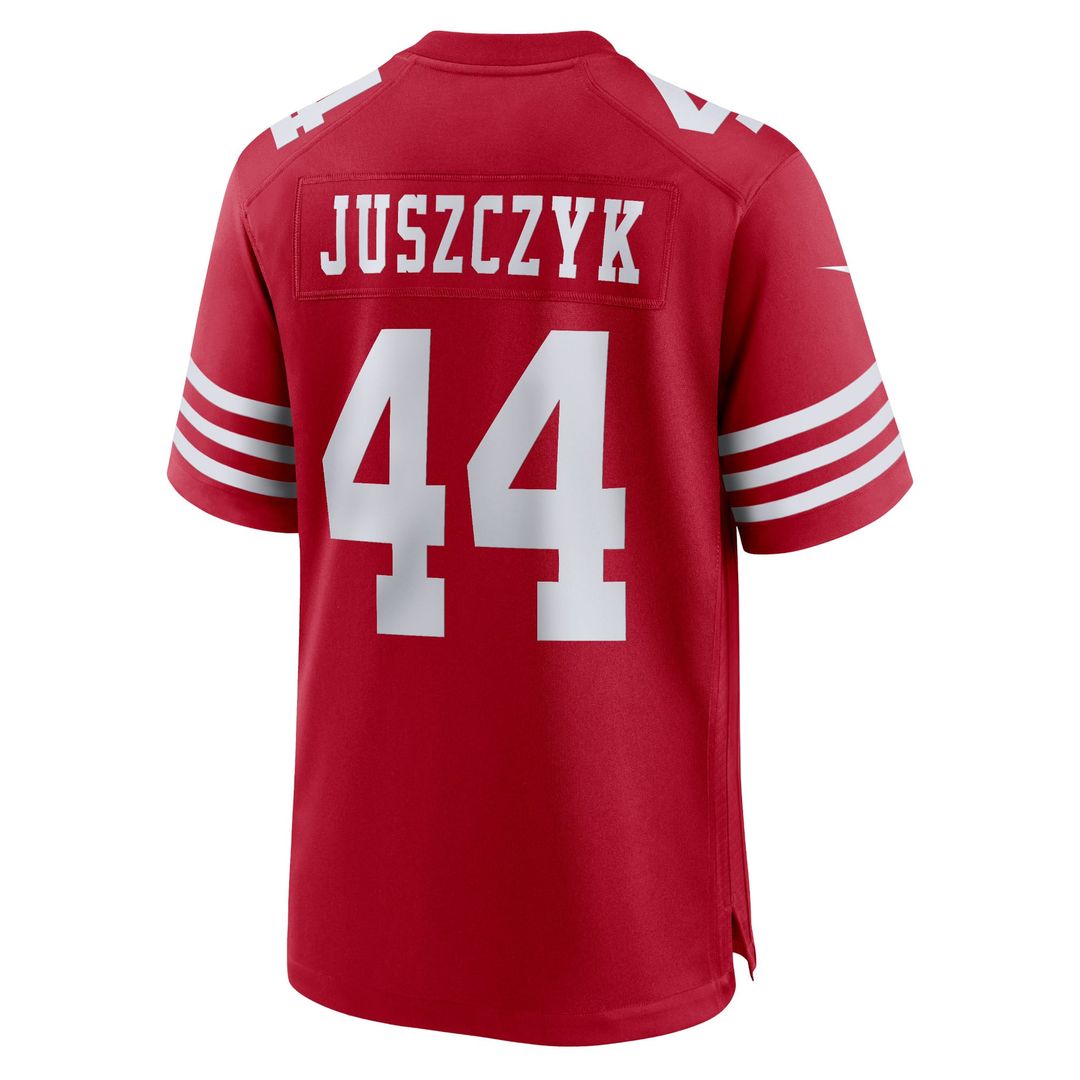San Francisco 49ers Kyle Juszczyk Nike Scarlet Game Jersey product image 3