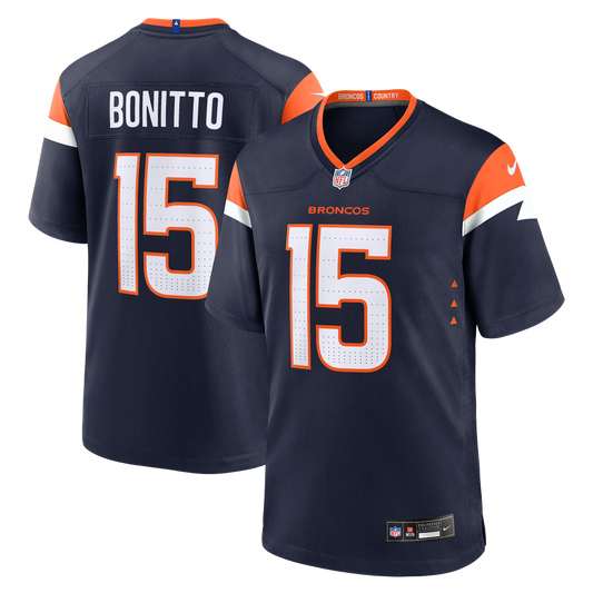 Denver Broncos Nik Bonitto Nike Navy Alternate Game Jersey product image 1