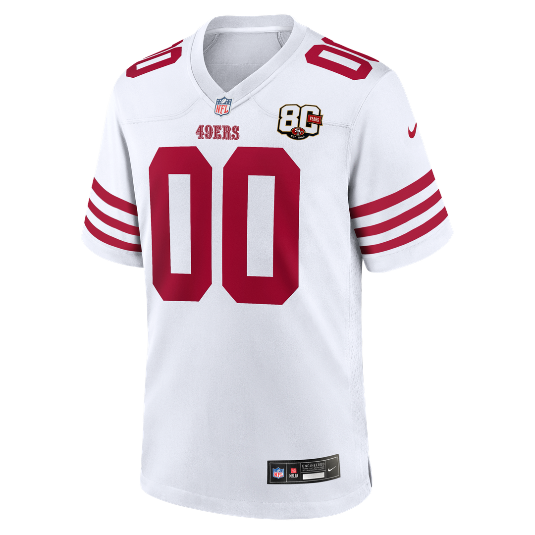 San Francisco 49ers Nike Scarlet 80th Anniversary Custom product image 18