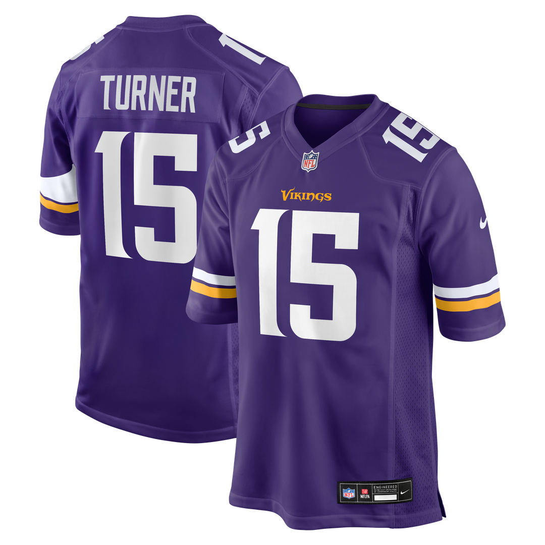 Minnesota Vikings Dallas Turner Nike Purple Game Jersey product image 1