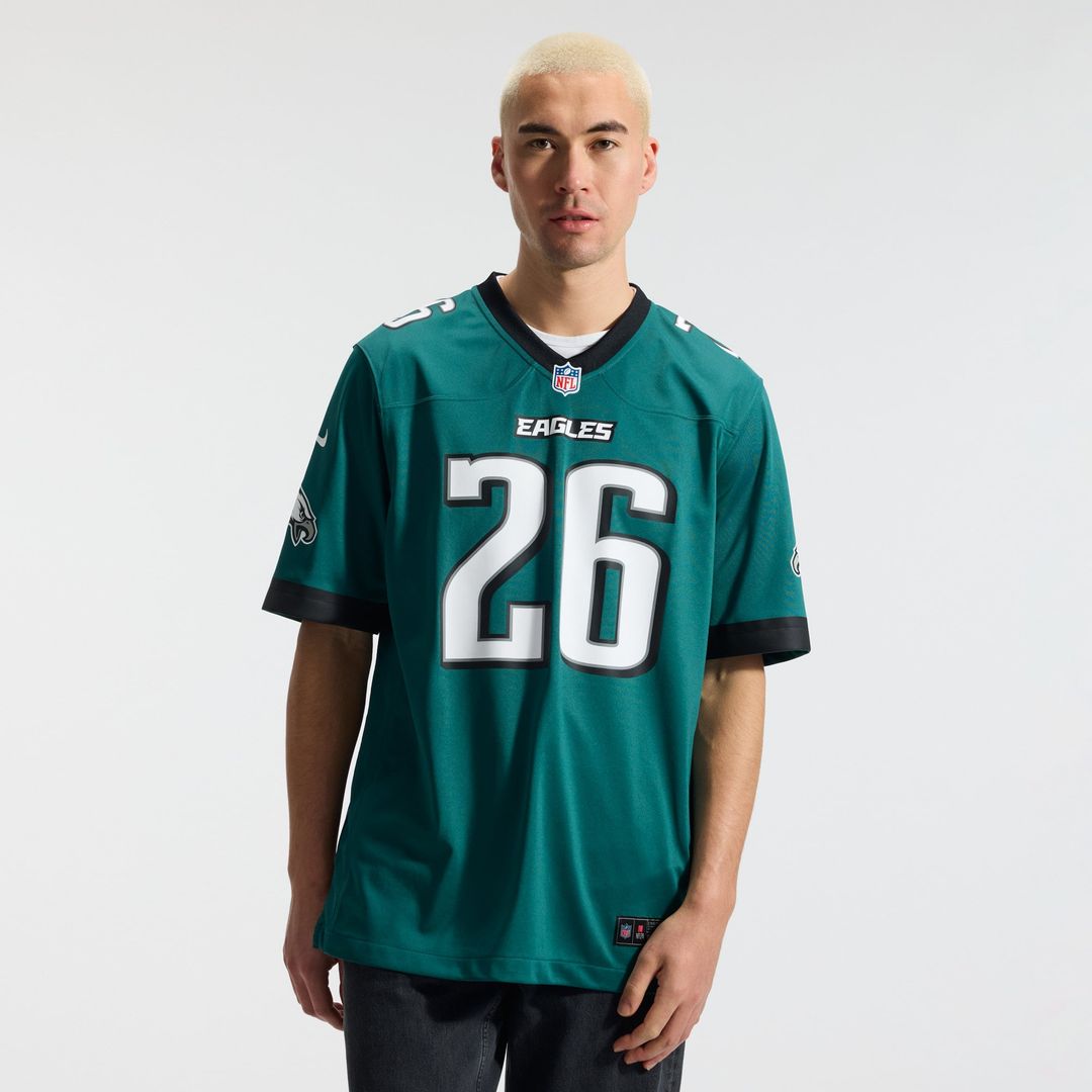 Philadelphia Eagles Saquon Barkley Nike Midnight Green Game product image 2