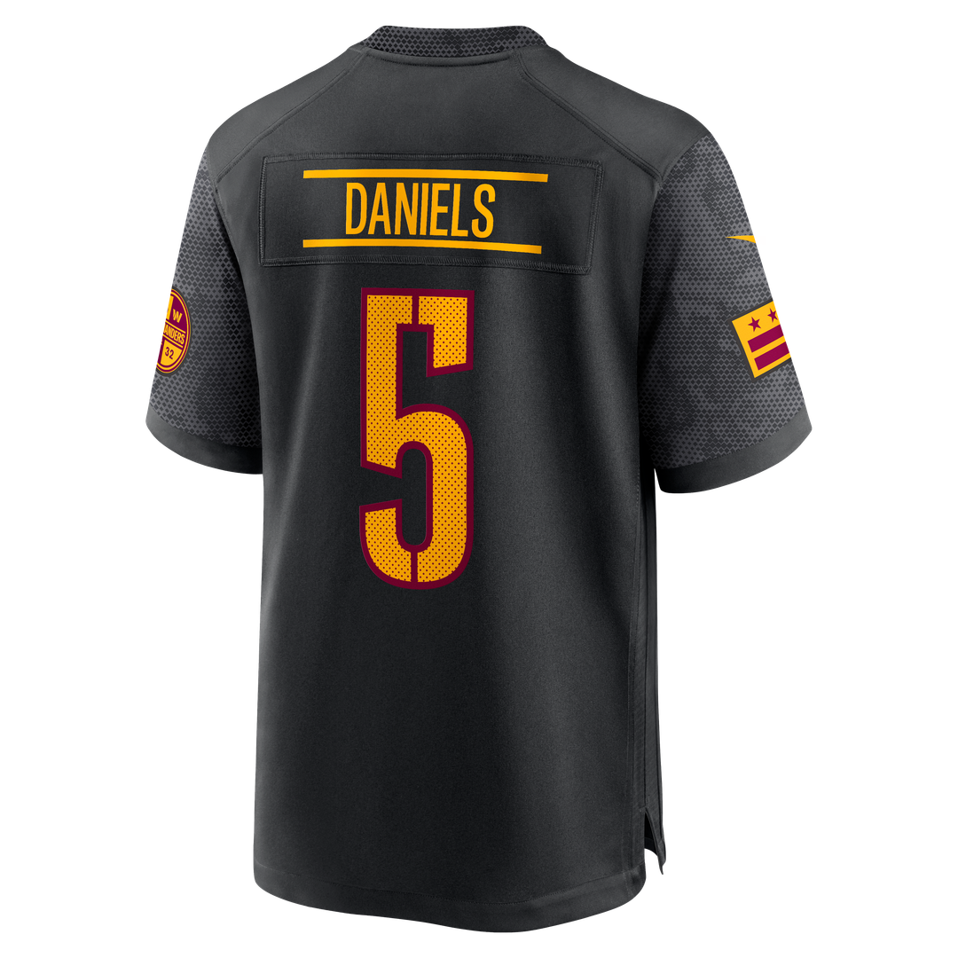 Washington Commanders Jayden Daniels Nike Black Alternate product image 3