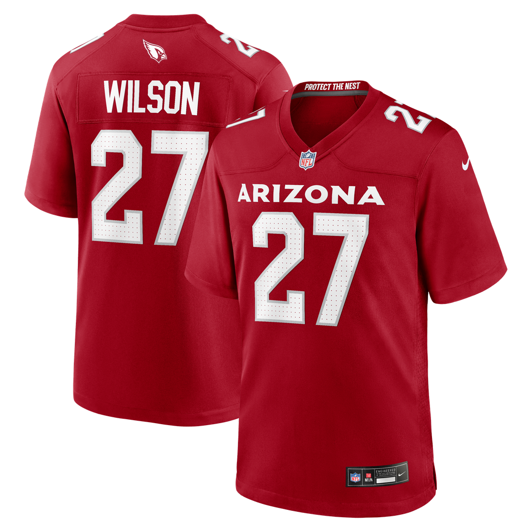 Arizona Cardinals Divaad Wilson Nike Cardinal Game Jersey product image 1