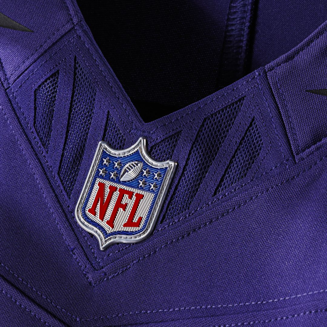Baltimore Ravens Zay Flowers Nike Purple Team Vapor FUSE product image 4