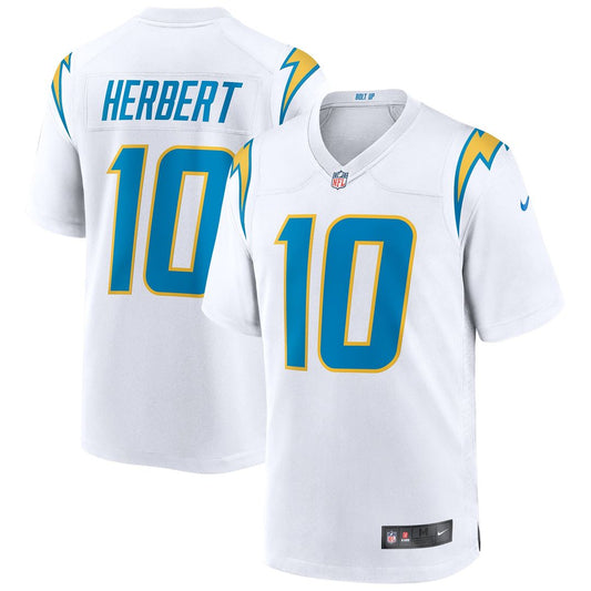 Los Angeles Chargers Justin Herbert Nike White Game Jersey product image 1