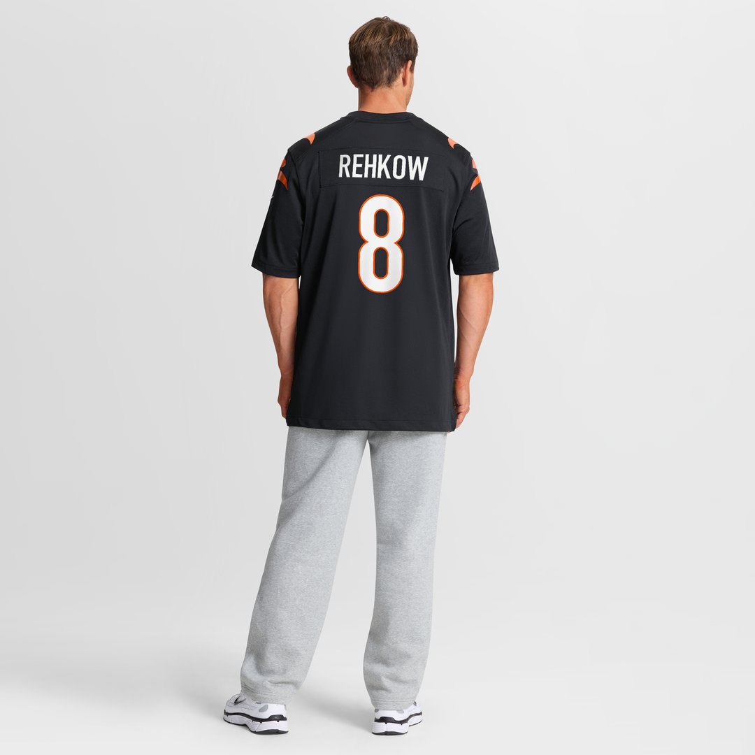 Cincinnati Bengals Ryan Rehkow Nike Black Game Jersey product image 8
