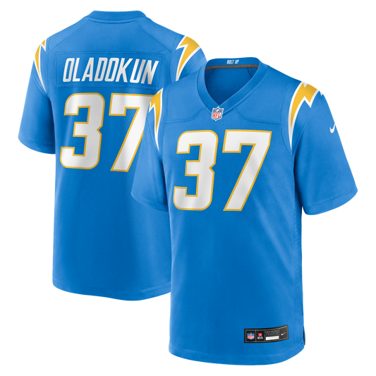 Los Angeles Chargers Jordan Oladokun Nike Powder Blue Game product image 1
