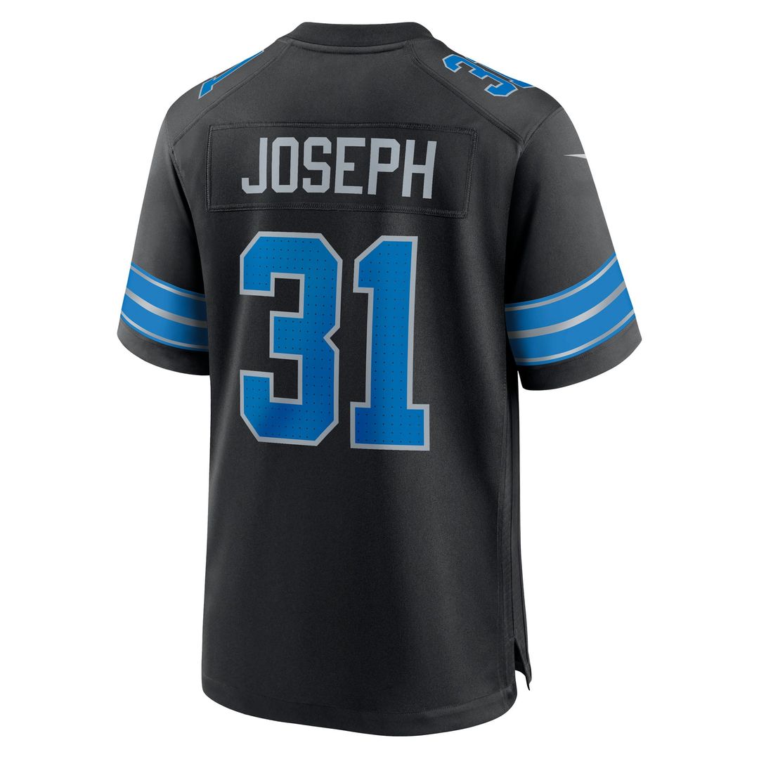 Detroit Lions Kerby Joseph Nike Black Alternate Game Jersey product image 3