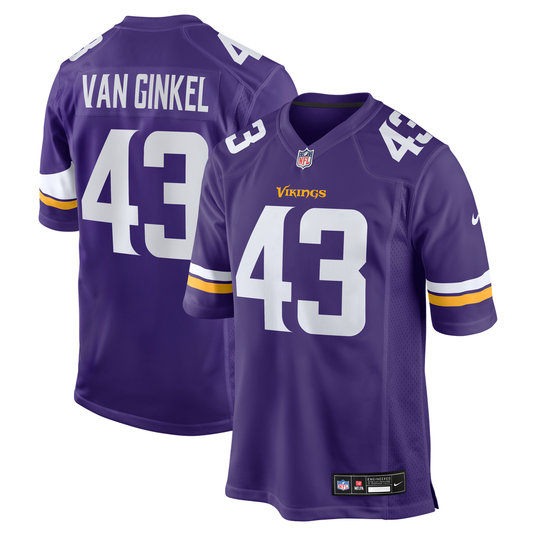 Minnesota Vikings Andrew Van Ginkel Nike White Alternate product image 7