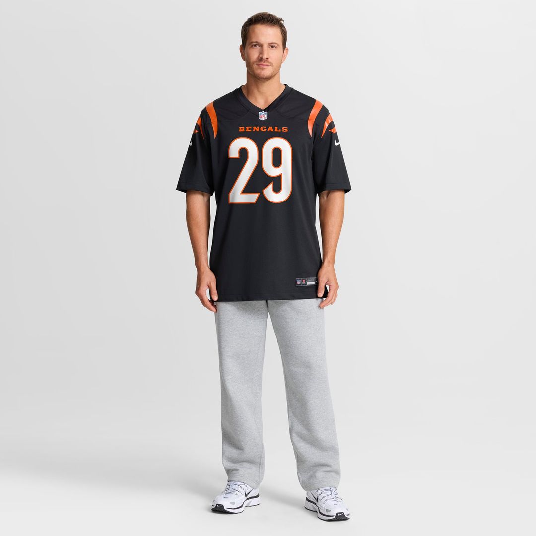Cincinnati Bengals Kyle Dugger Nike Black Game Jersey product image 4