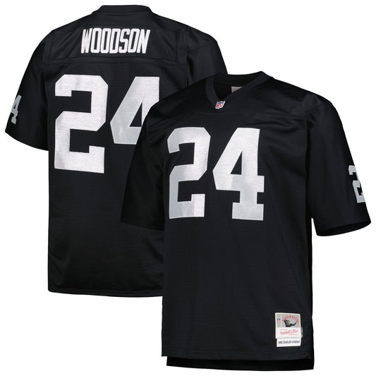 Las Vegas Raiders Charles Woodson Mitchell & Ness Black Big product image 1