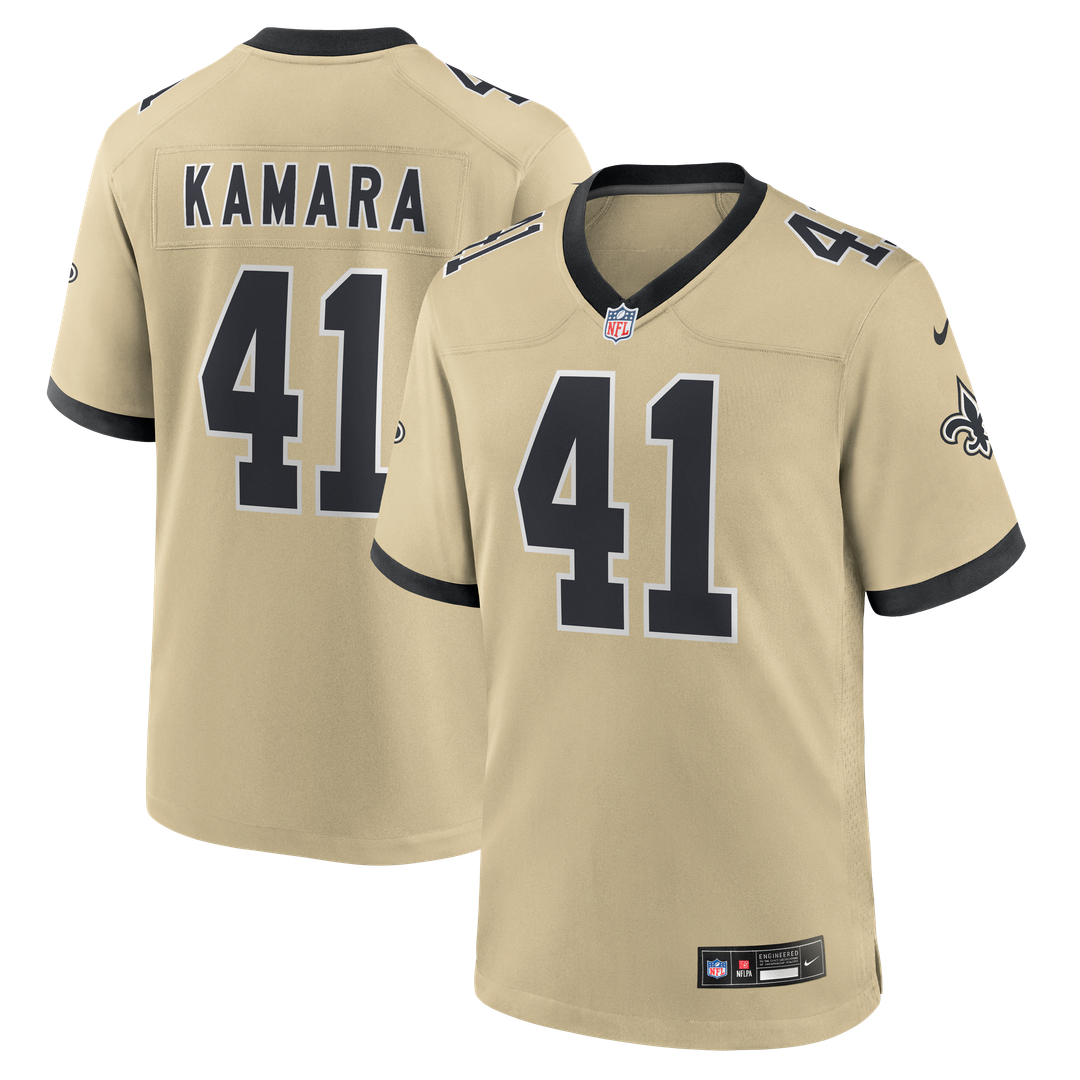 New Orleans Saints Alvin Kamara Nike Gold Gameday Golds product image 14
