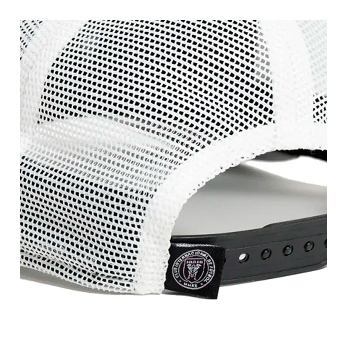 New Era Inter Miami MLS Snapback Trucker Hat product image 4, provided for visual reference and product detail review