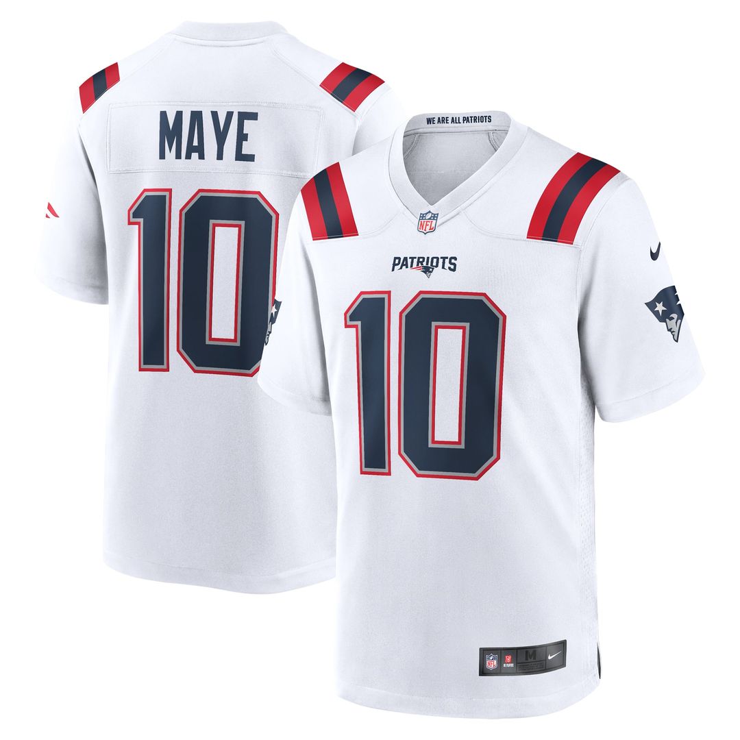 New England Patriots Drake Maye Nike Navy Game Jersey product image 35