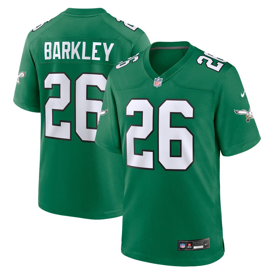 Philadelphia Eagles Saquon Barkley Nike Black Alternate product image 7