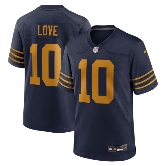 Green Bay Packers Jordan Love Nike Navy The 1923 Classic product image 1