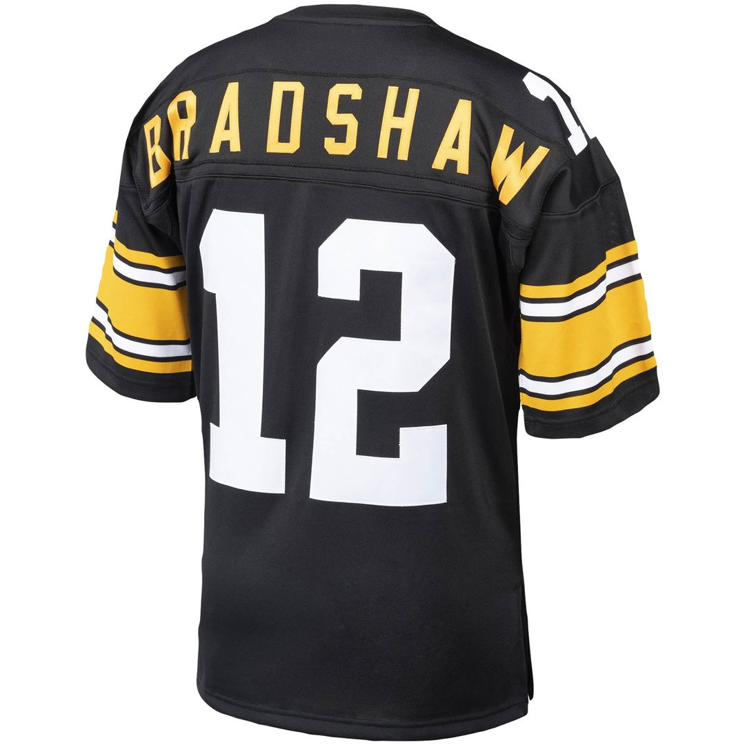 Pittsburgh Steelers Terry Bradshaw Mitchell & Ness Black product image 3