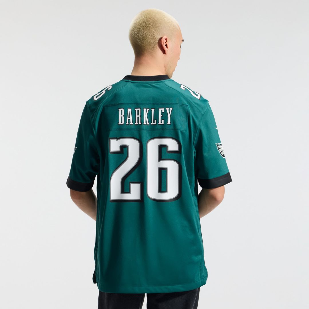 Philadelphia Eagles Saquon Barkley Nike Midnight Green Game product image 3