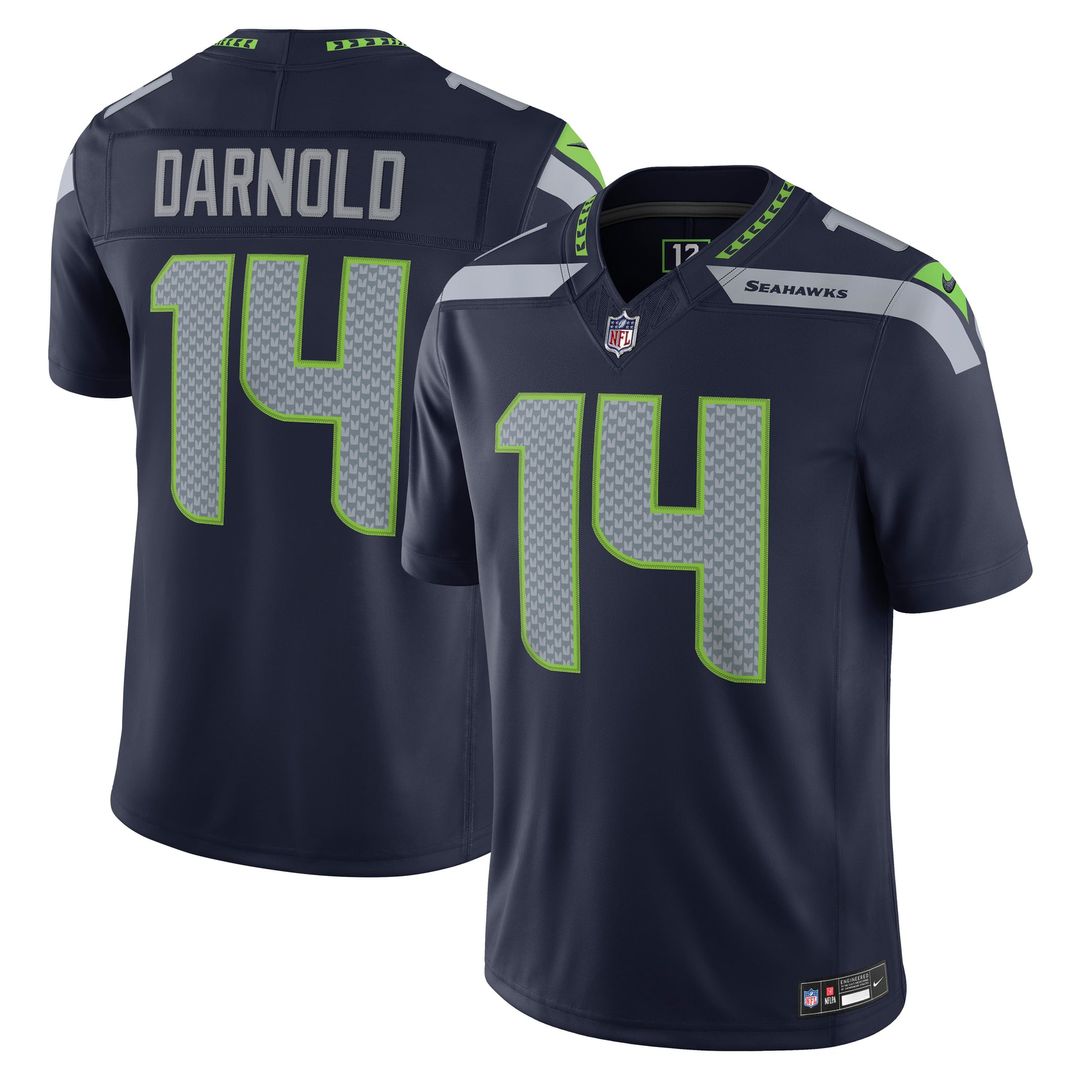 Seattle Seahawks Sam Darnold Nike Royal Alternate Vapor product image 7