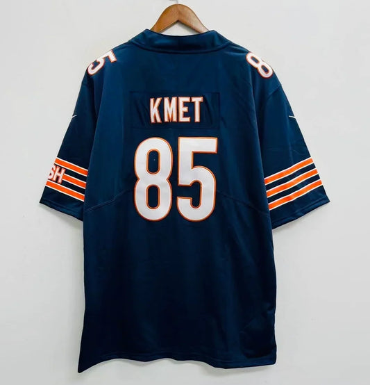 Cole Kmet Chicago Bears YOUTH KIDS Official NFL Nike Jersey blue product image 1, provided for visual reference and product