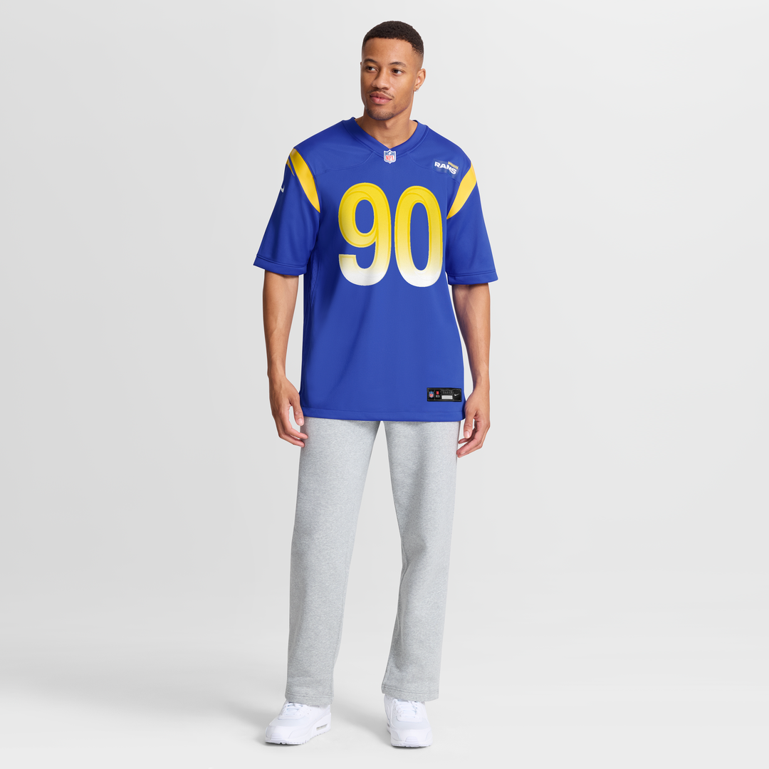 Los Angeles Rams Earnest Brown IV Nike Royal Game Jersey product image 7