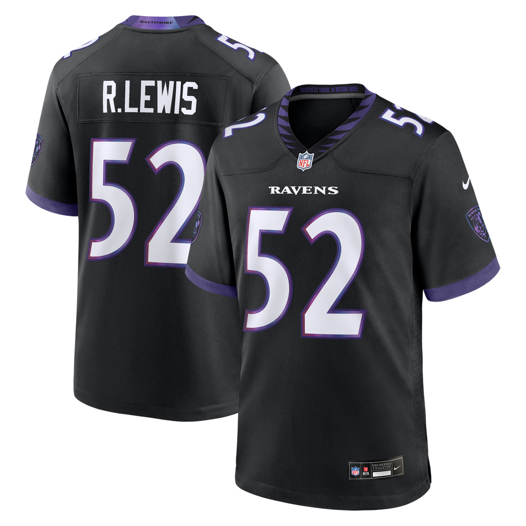 Baltimore Ravens Ray Lewis Nike Black Alternate Retired product image 1