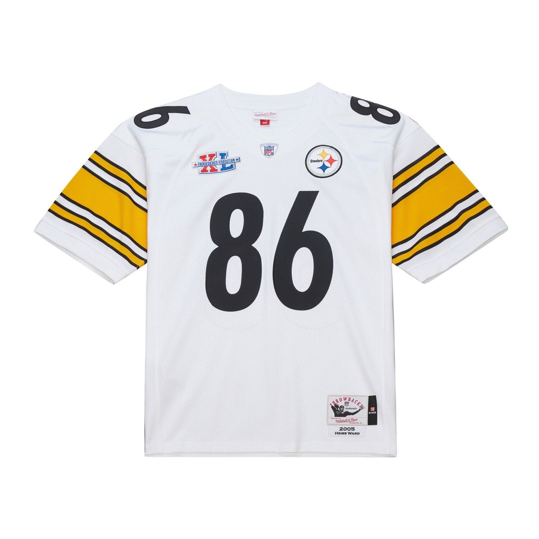 Pittsburgh Steelers Hines Ward Mitchell & Ness White 2005 product image 2