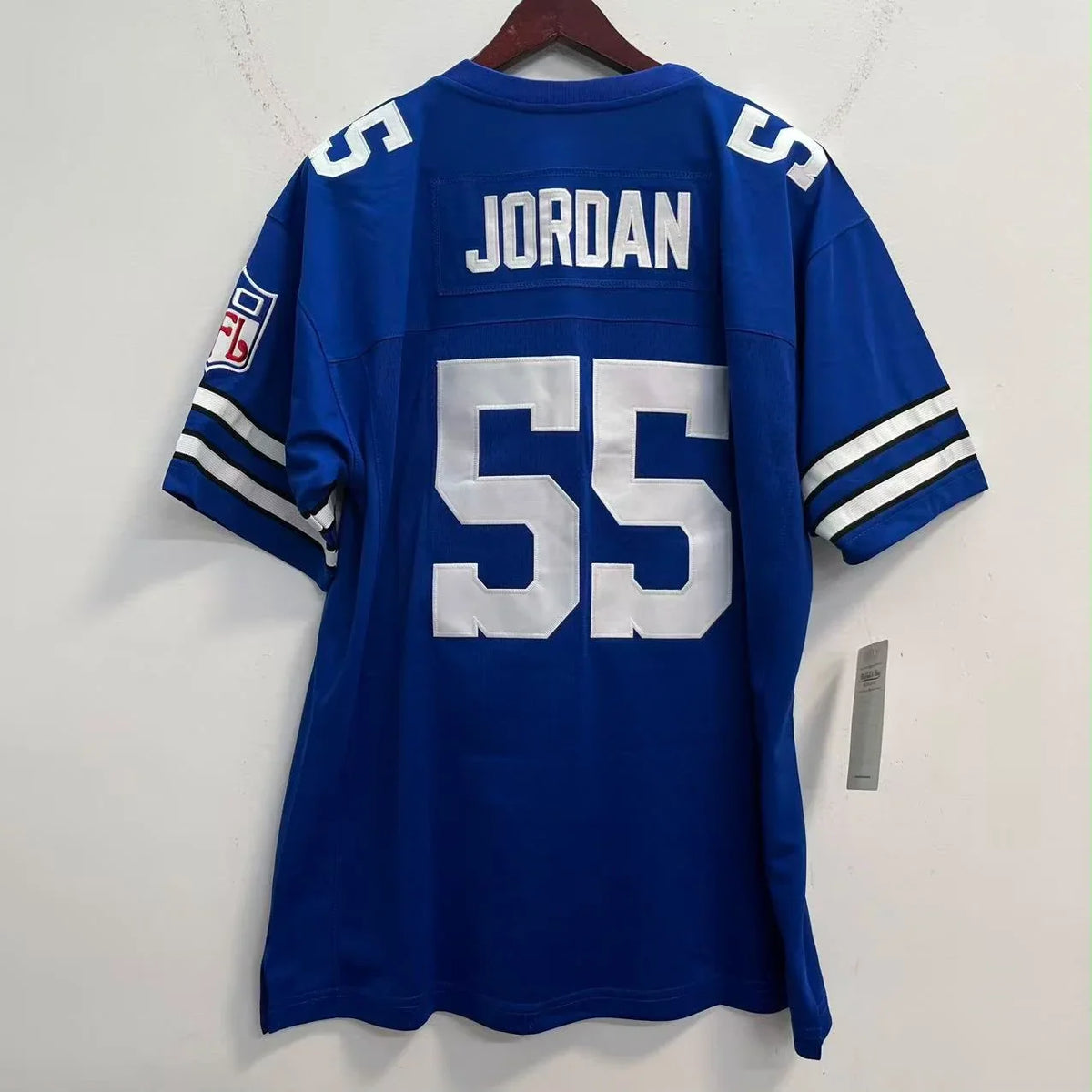 Lee Roy Jordan Dallas Cowboys Official NFL Jersey 1969 blue Mitchell & Ness product image 1, provided for visual reference