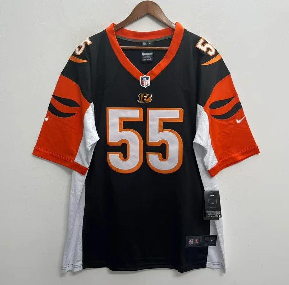 Vontaze Burfict Cincinnati Bengals Official NFL Nike Jersey product image 2, provided for visual reference and product