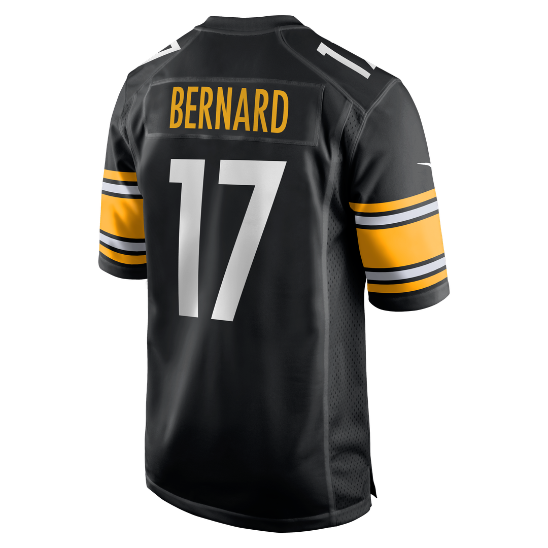 Pittsburgh Steelers Germie Bernard Nike Black Game Jersey product image 5