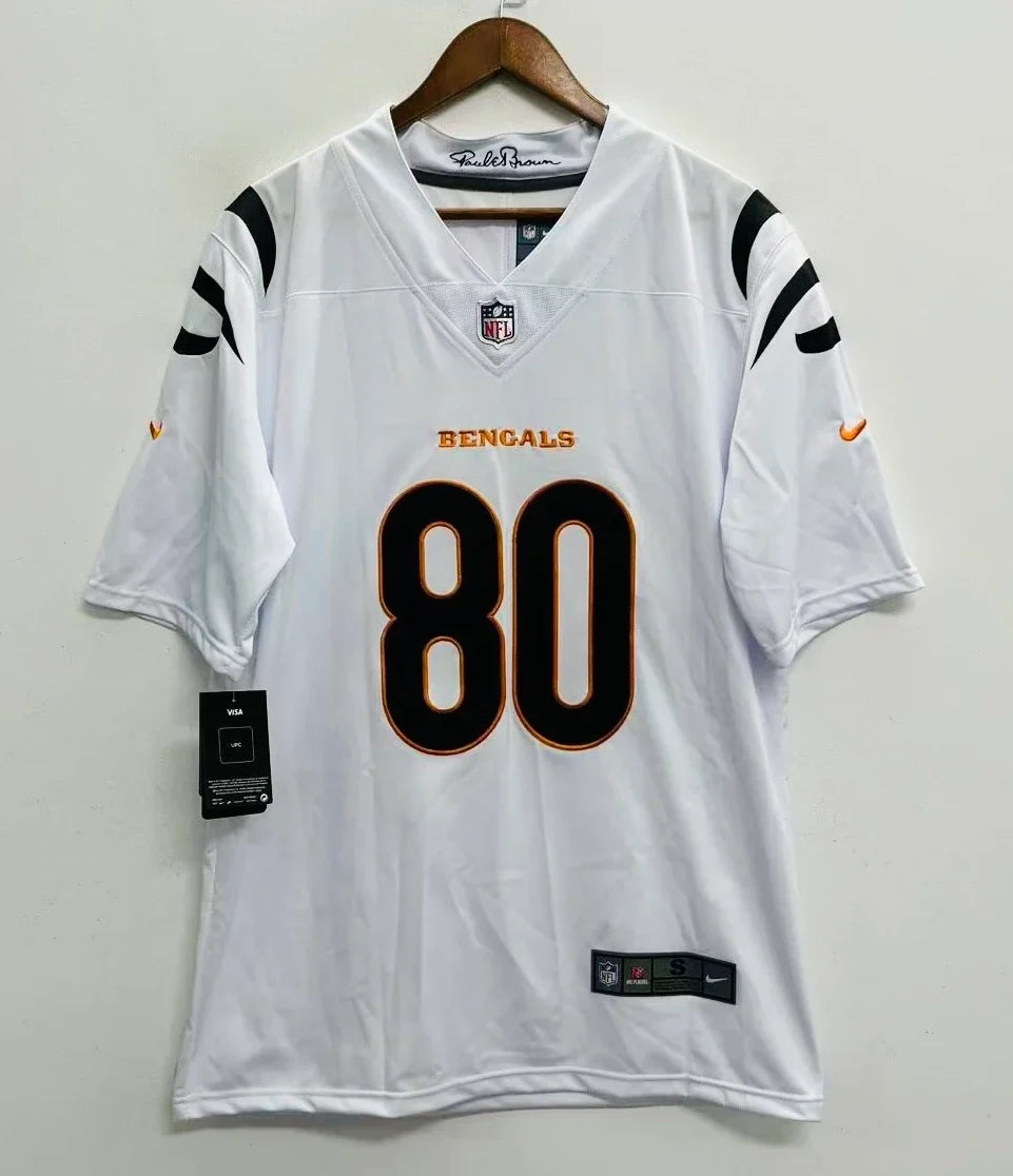 Andrei Iosivas Cincinnati Bengals Official NFL NIKE Jersey white product image 2, provided for visual reference and product