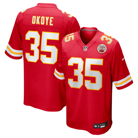 Kansas City Chiefs Christian Okoye Nike Red Retired Player product image 1