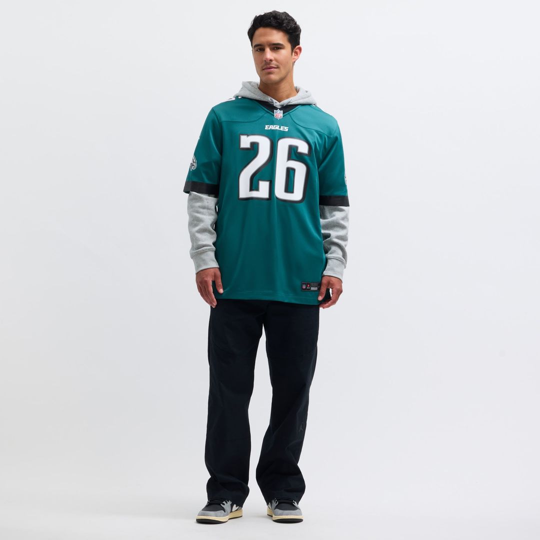 Philadelphia Eagles Saquon Barkley Nike Black Alternate product image 18