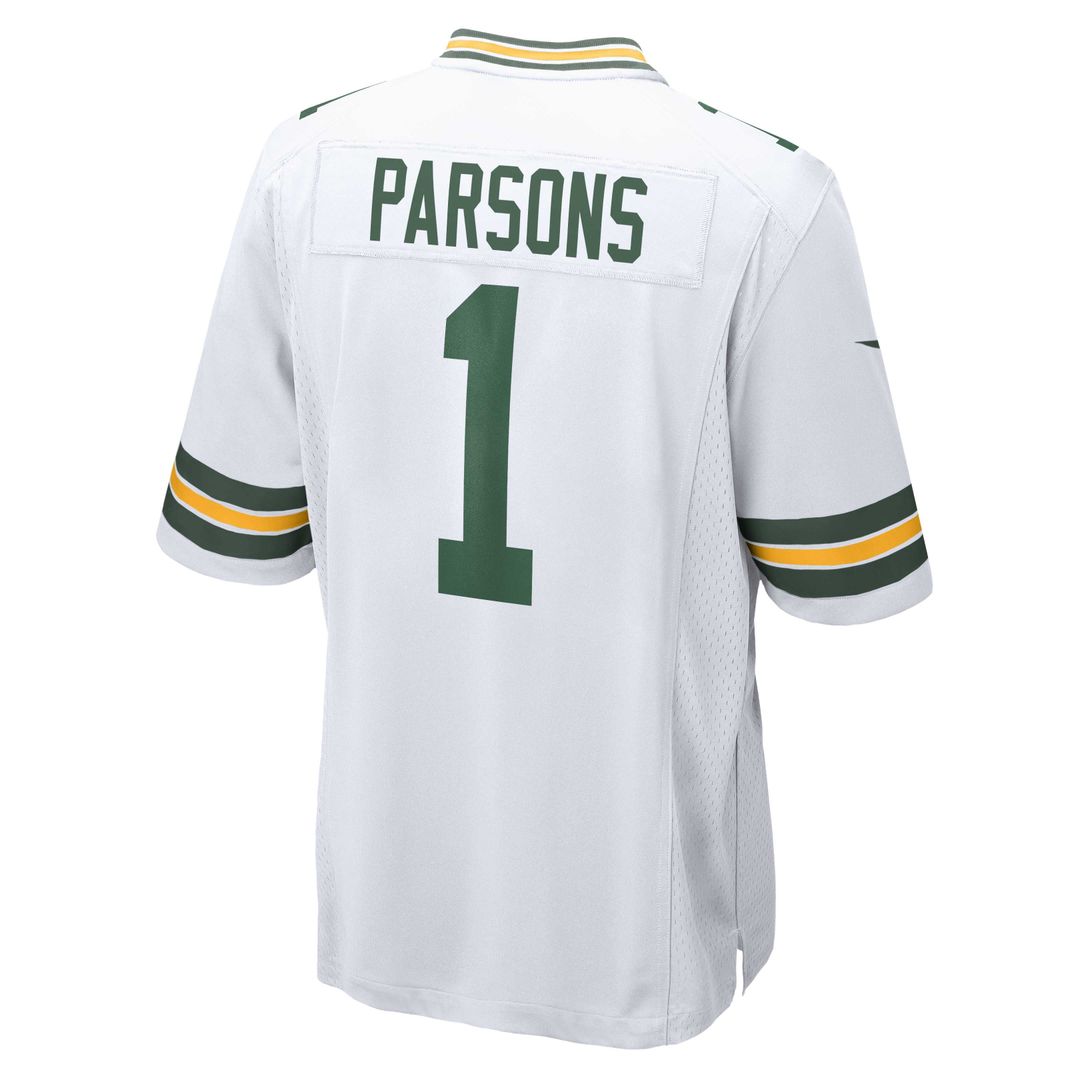 Green Bay Packers Micah Parsons Nike White Game Jersey product image 7