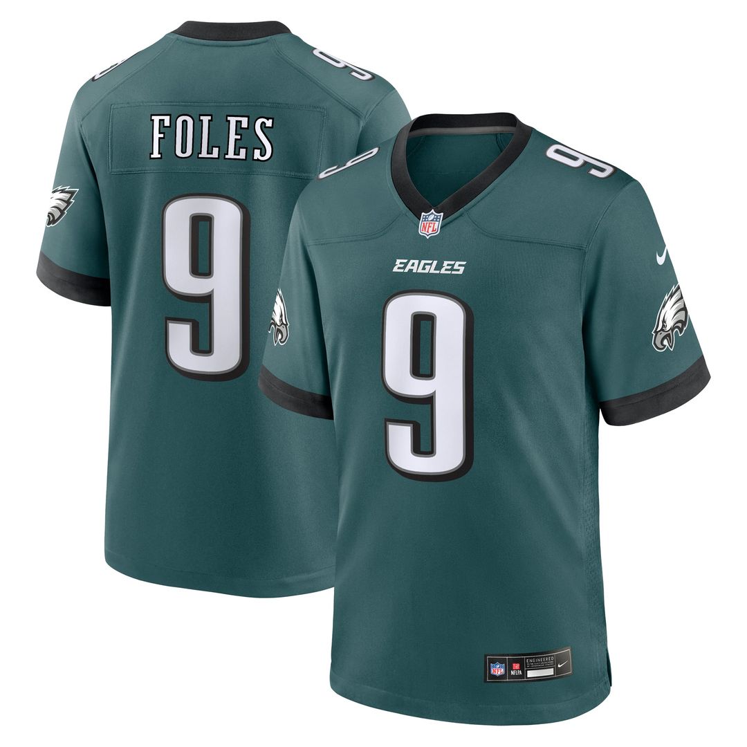 Philadelphia Eagles Nick Foles Nike Midnight Green Team product image 1